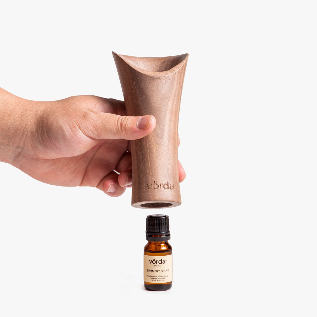 Canadian Walnut Calla Lily Handcrafted Wood Diffuser – Vorda