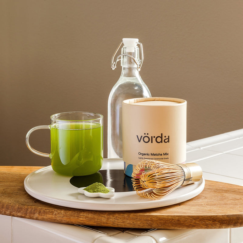 Vorda Matcha Tea Ceremonial Grade Organic Matcha Mix